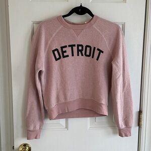 Detroit women’s cropped cozy sweatshirt